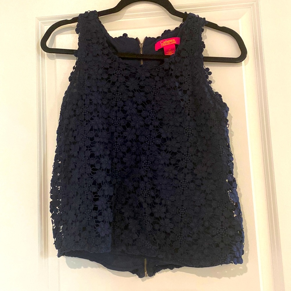 Catherine Malandrinò Lace Sleeveless blouse